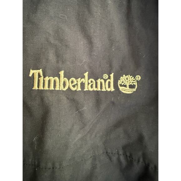 Vtg Timberland Weathergear Men’s Two-Tone Lightweight Jacket Size M Beige Black - Picture 3 of 7